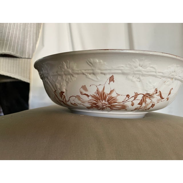 Late 19th Century English Ironstone Serving Bowl For Sale - Image 4 of 6
