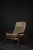 Mid-Century Danish Modern Teak Wood & Brown Leather High Armchair with Reclining Backrest, 1960s For Sale - Image 6 of 18