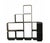 Mid-Century Modern Black Modular Corner Bookcase by Carlo de Carli for Fiarm, Italy, 1970s For Sale - Image 3 of 8