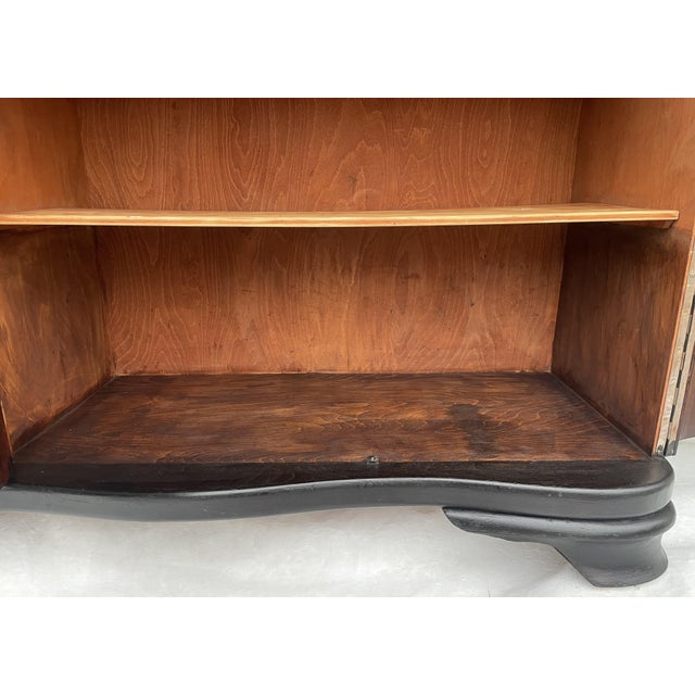 Art Deco Black Sideboard, 1940s For Sale - Image 11 of 18