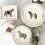 Contemporary Contemporary The Mane Lion Hand Painted Salad Plates - the Devon Collection- Set of 4 For Sale - Image 3 of 6