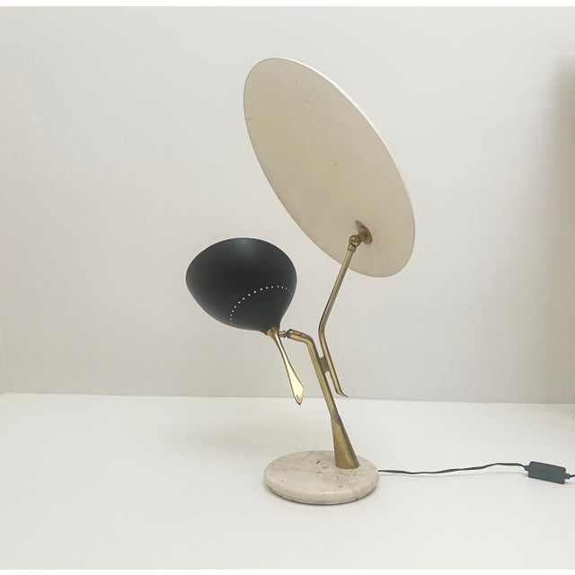 Lamp by Oscar Torlasco for Lumi, 1950s, in Flawless conditions. Designed 1950 to 1959 This piece is attributed to the...