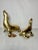 Mid-Century Modern Chic Vintage Mid-Century Brass Sea Lions Pair - Elegant Metal Art for Home Decor For Sale - Image 3 of 10
