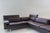 Stylish jori shiva designer corner sofa by the belgian luxury brand jori. high-quality dark brown lipano leather, in...