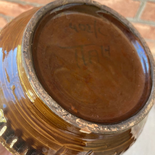 1970s Vintage Italian Bitossi Vase, Signed For Sale - Image 5 of 6