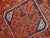 Red 1900s Handmade Antique Persian Shiraz Distressed Rug For Sale - Image 8 of 10