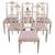 1960s Swedish Gustavian Style Lindome Dining Chairs, 1960s, Set of 6 For Sale - Image 5 of 5