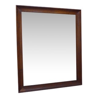 Vintage Modern Pine Mirror For Sale