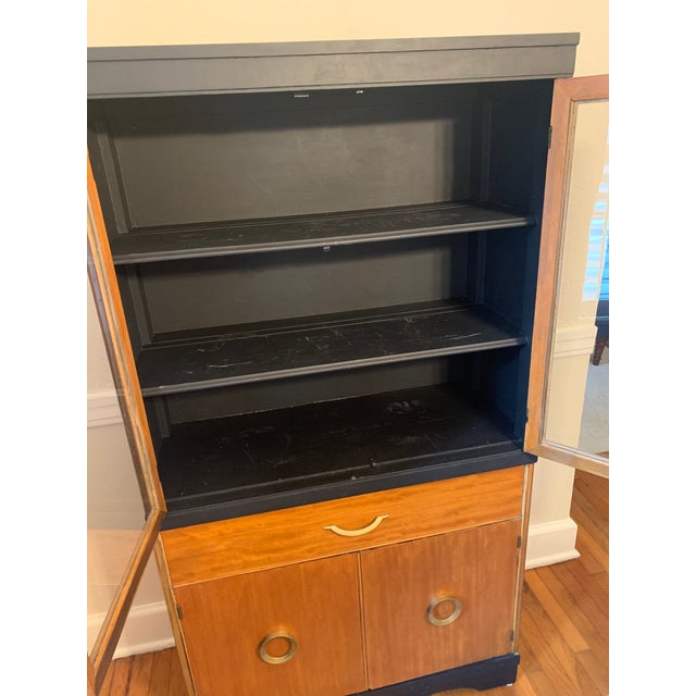 Mid 20th Century Mid-Century Modern China Cabinet For Sale - Image 9 of 11