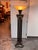 Bronze Pacific Coast Lighting Neoclassical Bronze-Tone Torchiere Floor Lamp For Sale - Image 8 of 14