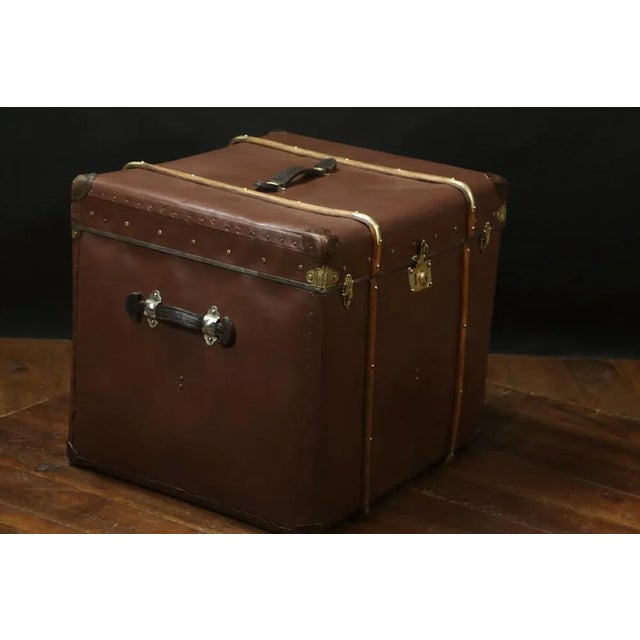Brown Womens Hat Trunk For Sale - Image 8 of 9