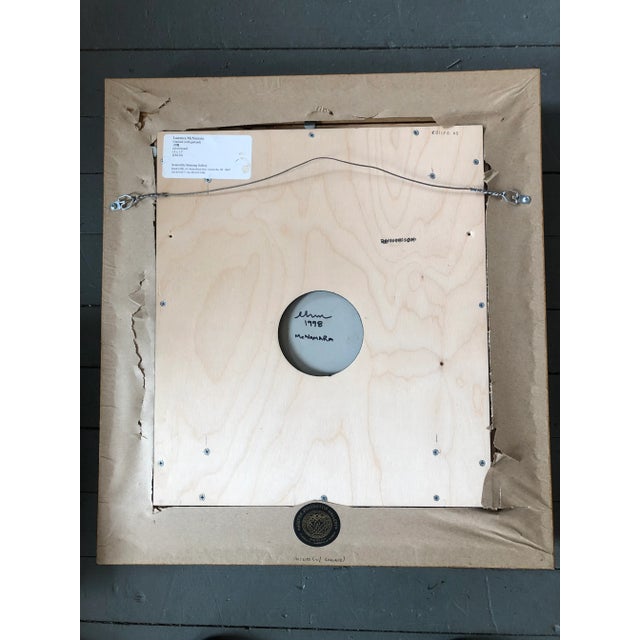 1990s Contemporary Portrait Painting “Untitled W/Garland” by Lawrence McNamara For Sale - Image 5 of 9