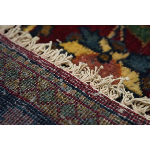 Vintage Persian Kashan Rug 4'6'' X 6'6'' For Sale - Image 10 of 11