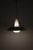 Typical 50's pendant lamp with a metal light grey shade on frosted glass. It has some traces of use but is in normal...