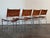 Martin Visser 1960s Martin Visser Patinated Leather Dining Chairs For Sale - Image 4 of 18