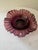 1960s Vintage Fenton Amethyst Plum Glass Ruffled Bowl | Deep Purple Crimped Edge | Art Glass Collectible | Mid-Century American Glass | Candy Dish For Sale - Image 5 of 6