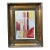18th Century French Frame With Modern Contemporary Art For Sale