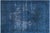 Boho Chic Persian Blue/Black Wool Rug - 9'9'' X 13'3'' For Sale - Image 9 of 10