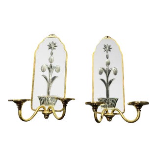 1920s Caldwell Mirrror Sconces For Sale