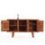1960s French Brutalist Style Burl Elm Buffet, C. 1960 For Sale - Image 5 of 9