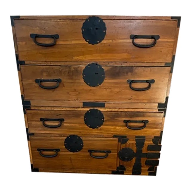 19th Century Japanese Chest on Chest For Sale