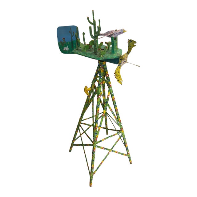William Holzman Folk Art Whirligig Weathervane For Sale