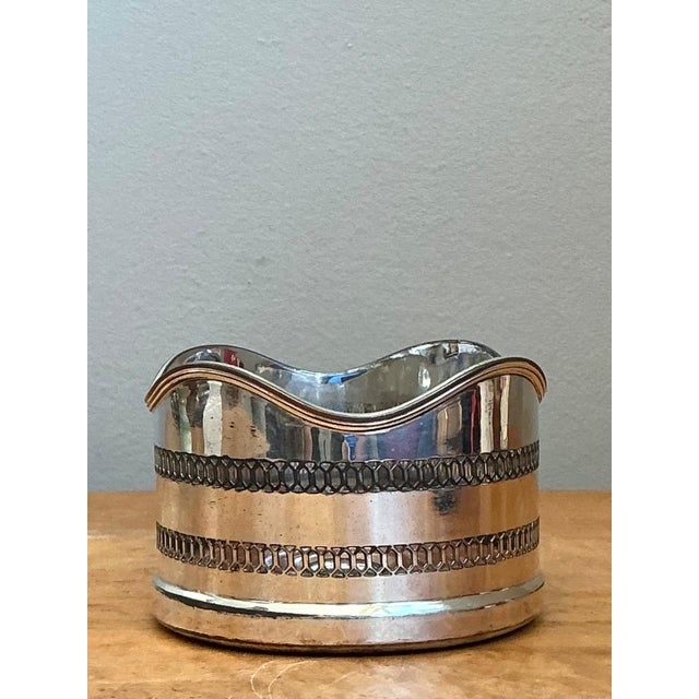 Vintage Silverplate Wine Coaster For Sale - Image 14 of 15