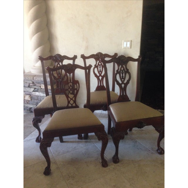 Hickory Chair Mt. Vernon Dining Chairs Set of 8 Chairish