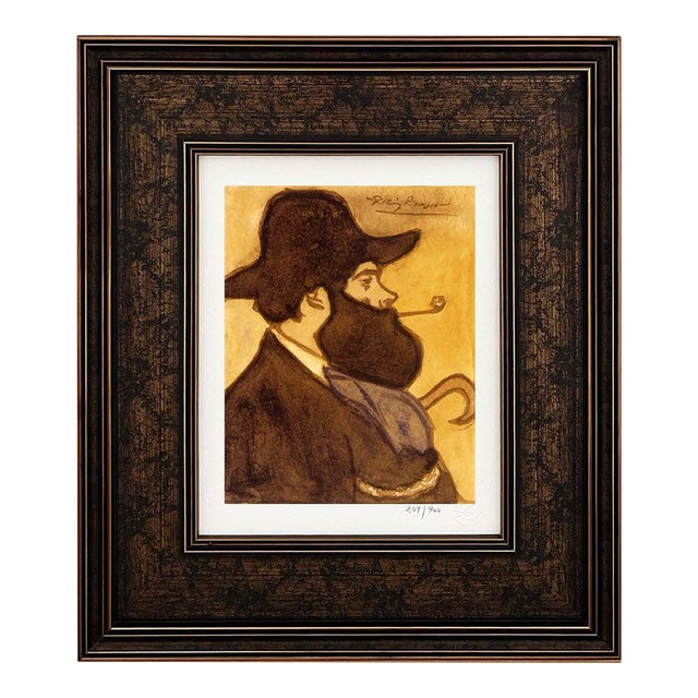 Pablo Picasso Portrait of Herman Limited Edition Framed For Sale