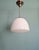 Bauhaus Bauhaus Pendant Light in Chromed Metal with White Opaline Glass Globe, 1930s For Sale - Image 3 of 9
