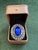 Bochic "Orient" Vintage Diamond, Blue Opal & Tanzanite Ring Set 18K Gold & Silver For Sale - Image 9 of 18