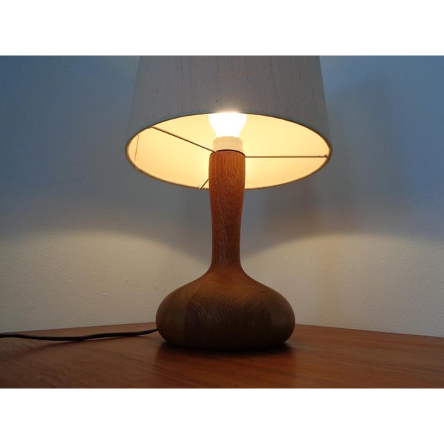 Teak Table Lamp from Domus, 1960s For Sale - Image 10 of 18