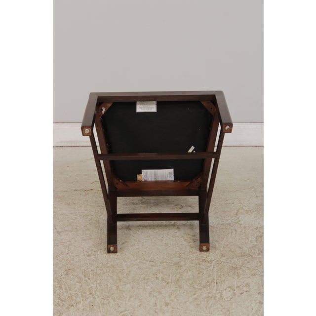Set of 6 Stickley Mahogany Dining Chairs For Sale - Image 15 of 18