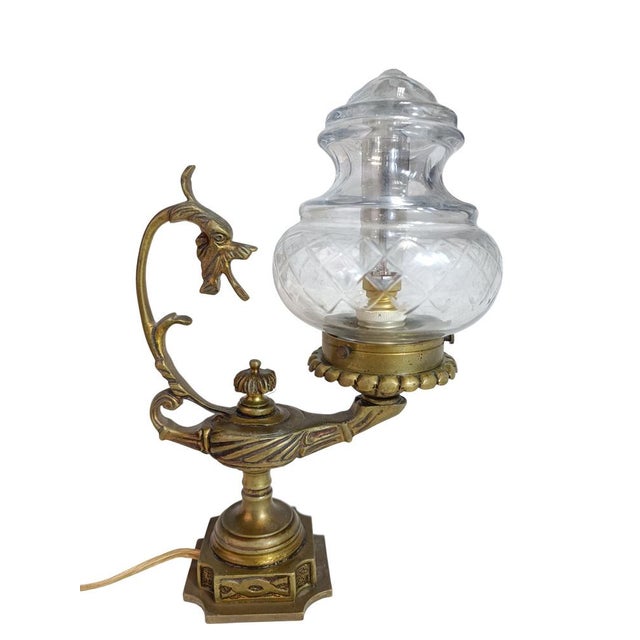 1920s Vintage Aladdin Lamp, 1920s For Sale - Image 5 of 5