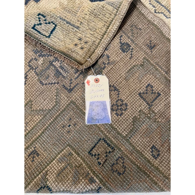 Antique Oushak Rug 9.5x6.9 For Sale - Image 4 of 5