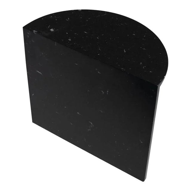 Contemporary Black Marble Fifty Tall Coffee Table by Sebastian Scherer For Sale - Image 3 of 3