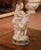 Mid-Century Italian Neoclassical Alabaster Figural Sculpture on Marble Base For Sale - Image 9 of 10
