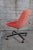 1960s 8 Max Pearson for Knoll Mid Century Modern Red Tulip Swivel Office Chairs For Sale - Image 10 of 13