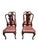 Queen Anne Vintage Queen Anne Style Dining Chairs by Baker Furniture - 4 For Sale - Image 3 of 11