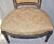 Antique French Painted Louis XVI Style Vanity Chair For Sale - Image 4 of 8