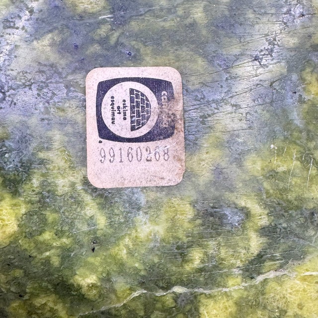 Vintage Hand Carved Signed Inuit Serpentine Slinky Seal Sculpture by Eliyah Michael For Sale - Image 9 of 9