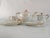 Ceramic Luster Porcelain Gilded Rim Serving Set For Sale - Image 7 of 7