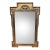 Vintage Neoclassical Giltwood Pier Mantel Mirror With Urn and Rosettes For Sale