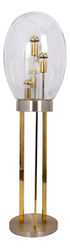 Large Sputnik Floor Lamp attributed to Doria, Germany, 1970s