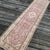 Vintage Runner Rug | Pink and Brown Tones | 3x10 For Sale In Houston - Image 6 of 7