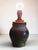 Wood Stoneware Lamp from Bodin, 1990s For Sale - Image 7 of 9