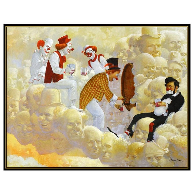 Figurative Late 20th Century Clowns on Clown 9, Robert Owen (b. 1930) For Sale - Image 3 of 5