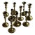 Vintage Brass Candleholders~10 For Sale