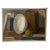 Mid-Century Painting "Uppställning" by Gunnar Odin For Sale