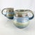 Rustic Vintage Studio Drip Glaze Smith Green, Blue & Gray Coffee Tea Mugs Set, Signed- a Pair For Sale - Image 3 of 11